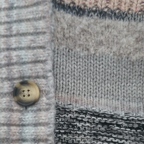 CAbi Multicolor Striped Cardigan Sweater - Picture 3 of 4